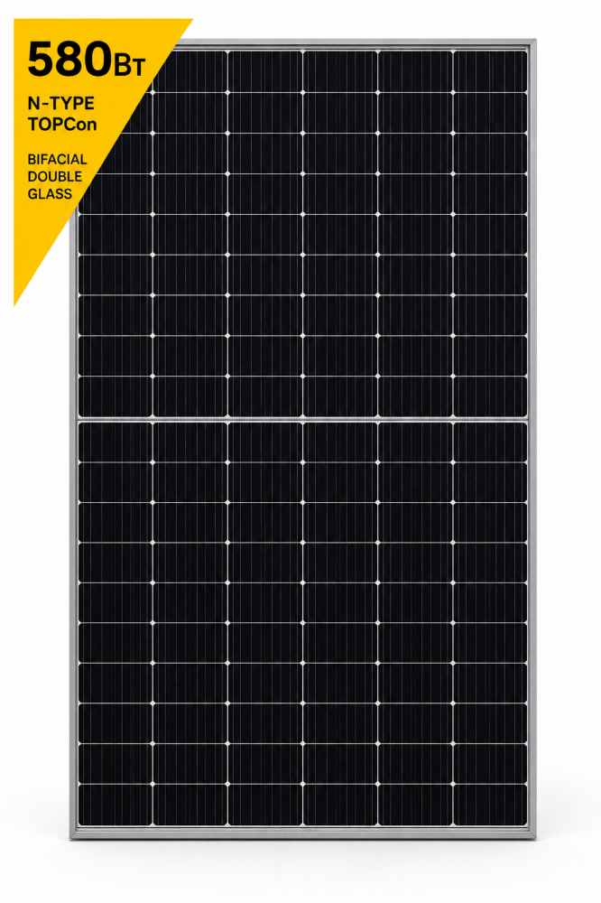 Солнечная панель Shinefar SF-M18/G144580 580 Вт N-Type TOPCon Bifacial